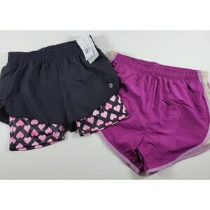 Balance Collection + Flex’n Women’s Small Athletic Shorts Black/Pink/Purple NEW